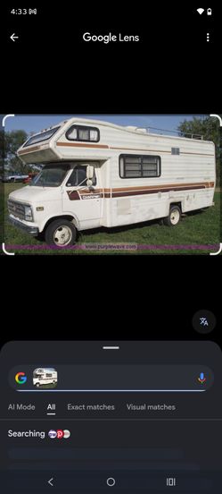 Vintage 1979 Chevy class c motorhome