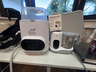 Baby bottle, dishwasher and food maker