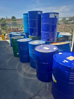 Empty Metal Drums 55gal