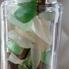 Small Jar of Monterey Peninsula Sea Glass