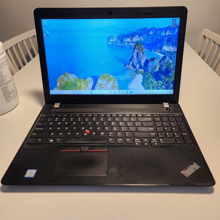Lenovo ThinkPad E570 15.6" laptop
Intel Core i3 - 6006U
120GB SSD
8GB RAM
Windows 11 pro. Microsoft office installed. Nothing wrong. ** NO TRADES