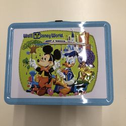 Disney 50th Anniversary Collector Pin Set Lunchbox And Pins