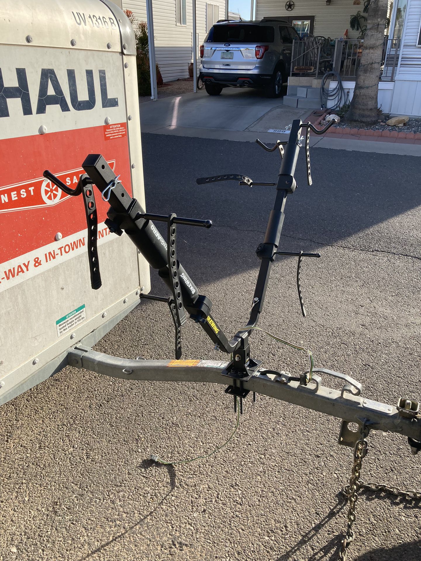 Bicycle Rack For Trailer Hitch