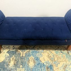 Blue Ottoman 