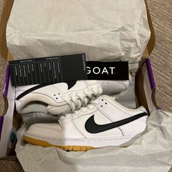 Nike SB Dunk Low White Size 9 Men
