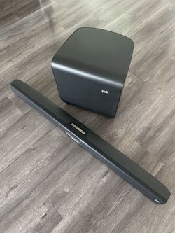 Polk Audio SB1 3.1 soundbar and subwoofer
