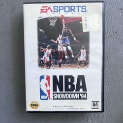 NBA Showdown ‘94 Sega Genisis Video Game