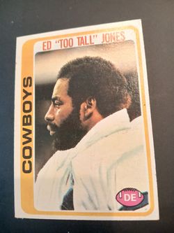 ED Too Tall Jones Dallas Cowboys