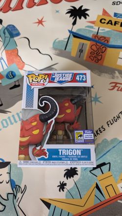 Funko Trigon Teen Titans SDCC Sticker