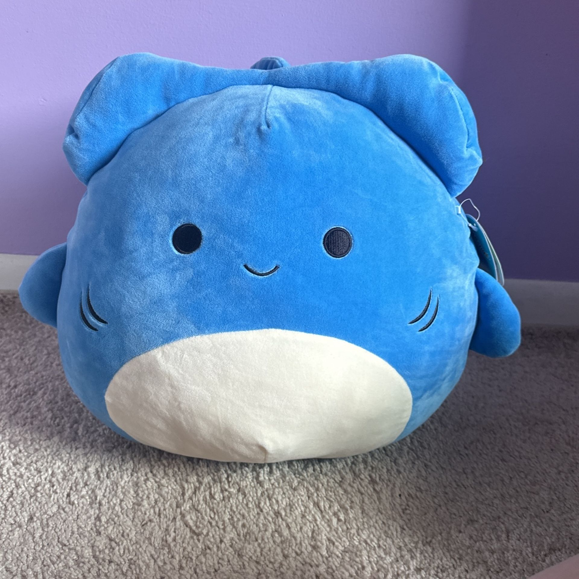 Squishmallow (Blue Hammerhead Nitro)
