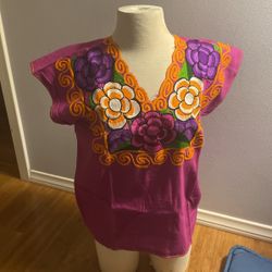 Blusa Mexicana Artesania Mexicano