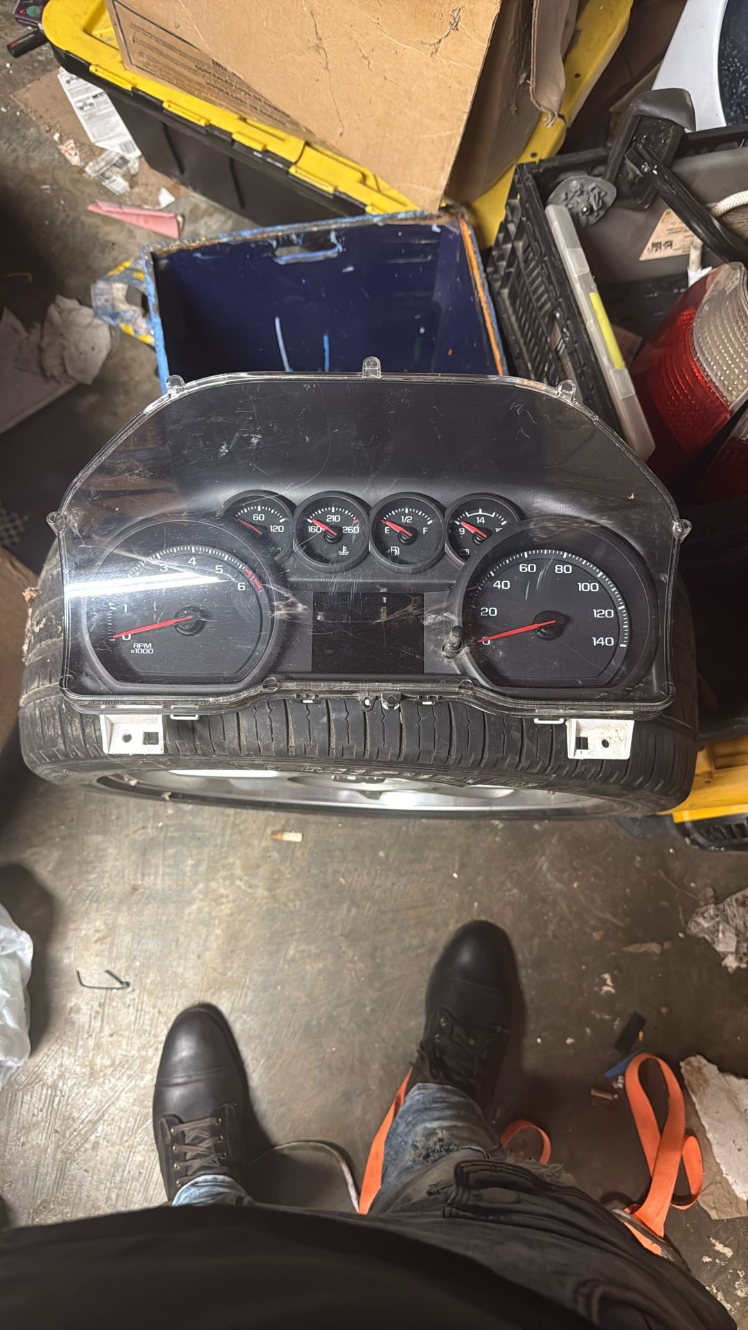 21 22 Chevy Silverado 1500 Instrument Cluster Speedometer
