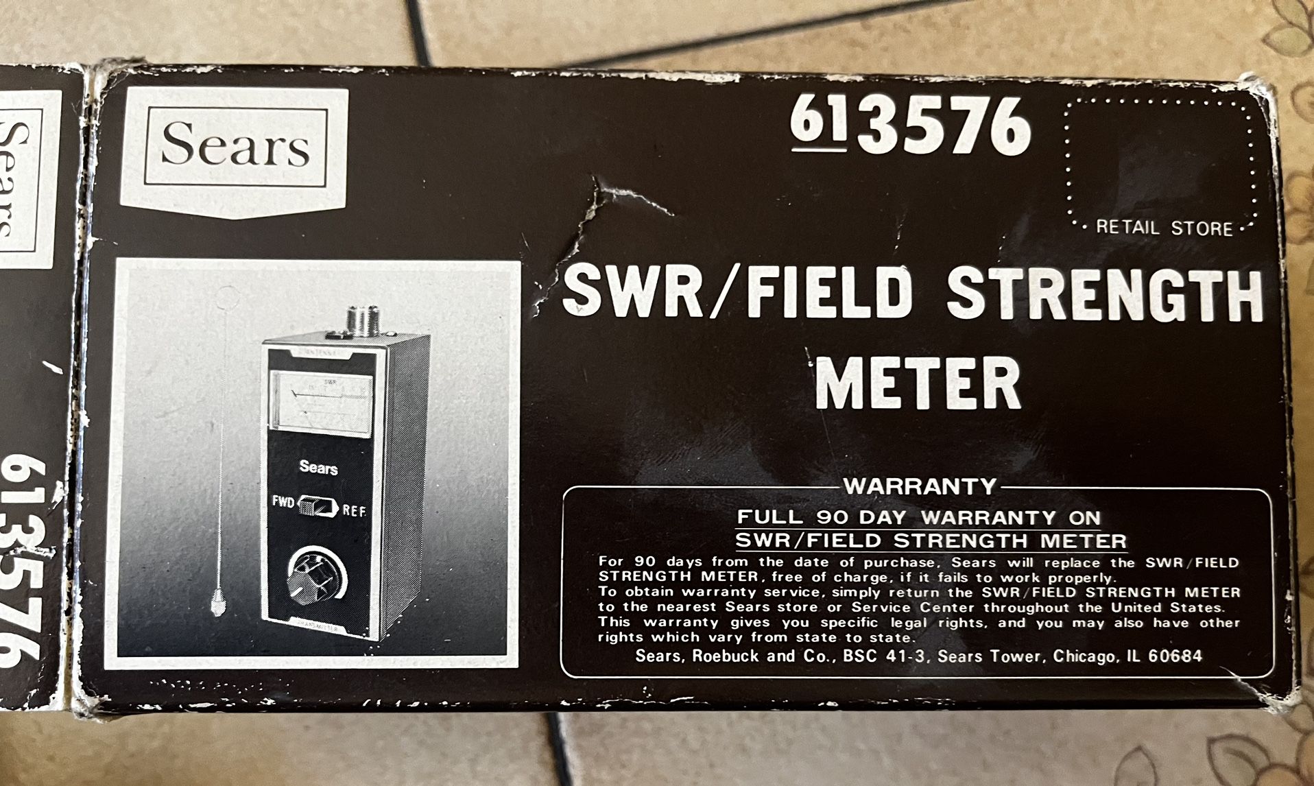 SEARS- swr/field strength meter $20 obo