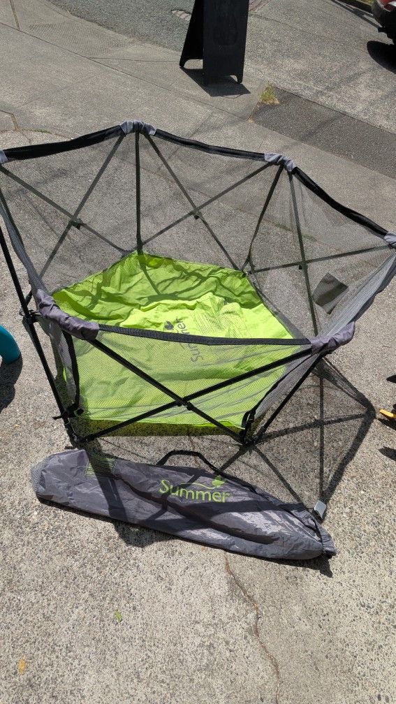 Summer Playyard Playard Pop N Play Playpen