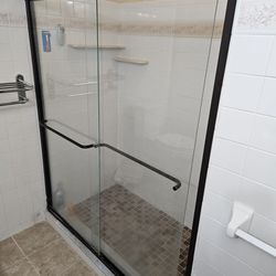 Shower Door Fits 60" W by 70" H