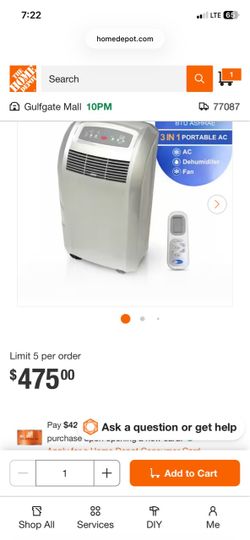 mobile air condition $500 sell for $300