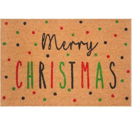 Calloway Mills Festive Merry Christmas Doormat (24" x 36" x 0.60")=T1-370