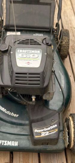 Mower self propelled bagger only 125
