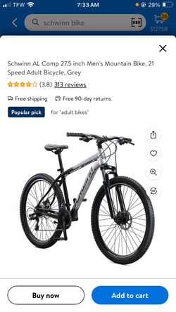 Schwinn Al Comp Mountain 27 Inch Men's Bike Schwinn Aluminum