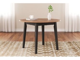 Gesthaven Natural/Brown Dining Drop Leaf Table