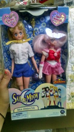 Sailor moon & mini moon