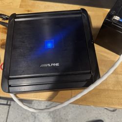 Alpine 4 Channel Amp 