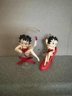 BETTY BOOP ORNAMENTS
