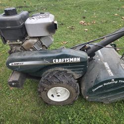 Craftsman tiller..