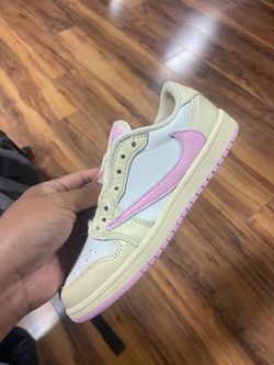 Jordan 1 Retro Low OG SP Travis Scott Shy Pink (PS)Size 3Y *IN HAND*