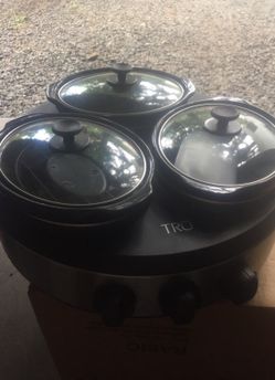 Tru 3 small crock pots