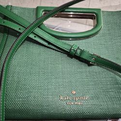 Kate Spade Green Clutch Handbag 