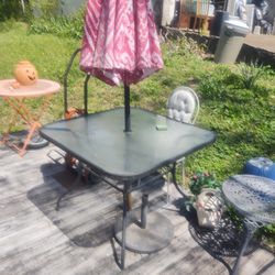 3 Sets Of Patio Furniture With Chairs $30 Each Set