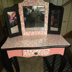 Small Vanity With Stool