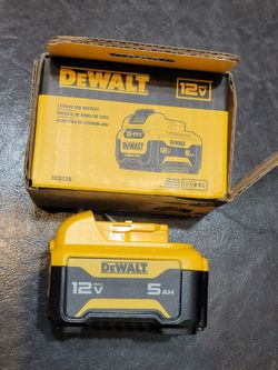 Dewalt Battery 12v 5ah