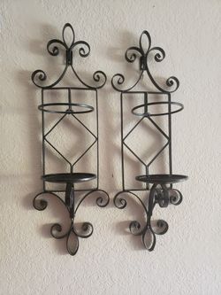 Black Candle Holder