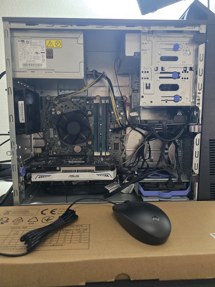 gaming pc desktop computer intel i5, gtx 950, 8 gb ram, ssd, hdd, wifi lenovo bundle