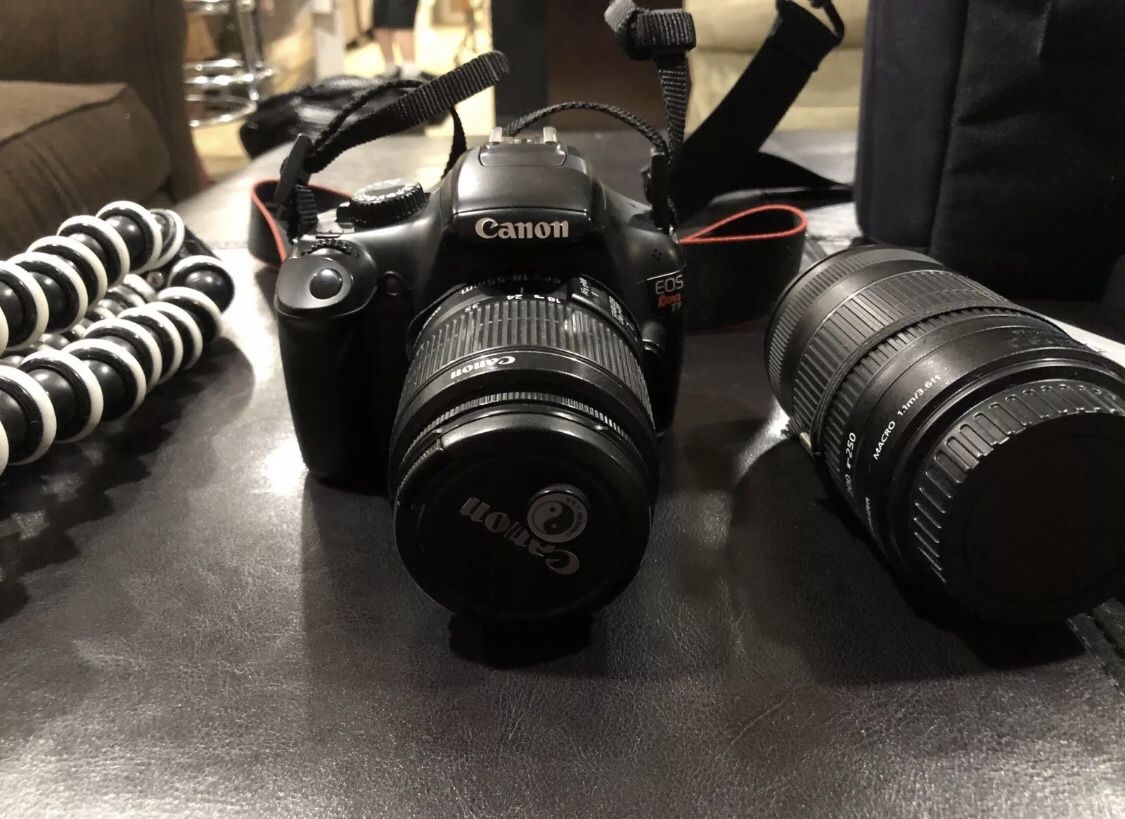Canon EOS Rebel Canon EOS Rebel T3 12.2MP Digital SLR Camera - Black COMES WITH TRI-Pod