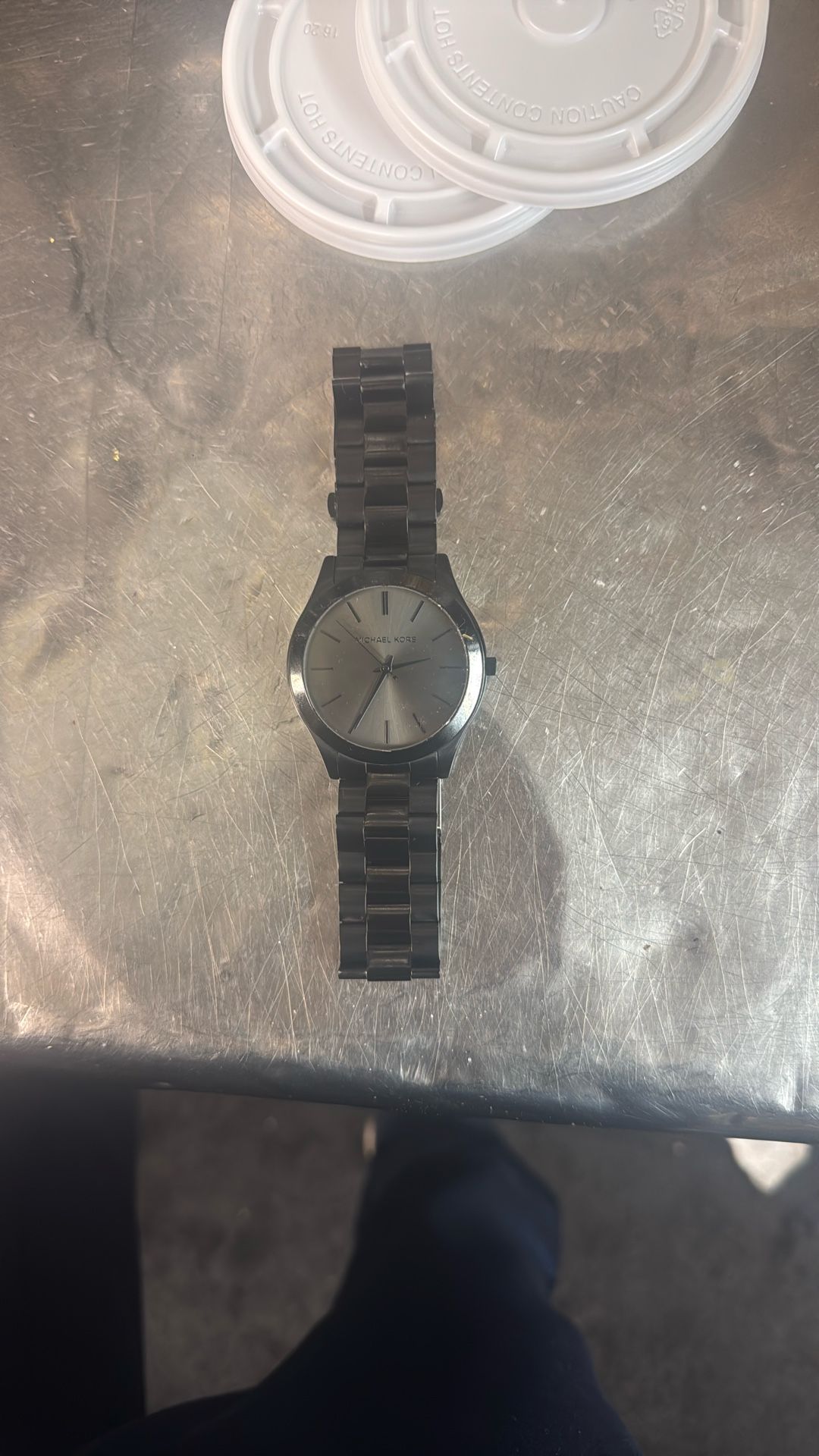 Michael Kors Slim Runway Men's Watch, Stainless Steel Watch