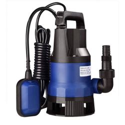 750W Submersible Dirty Water Pump w/ Float.