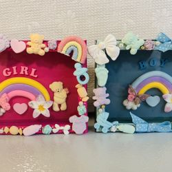 Decorated Picture Frames And Dolls.$15 Each One.cuadros Y Muñecas 