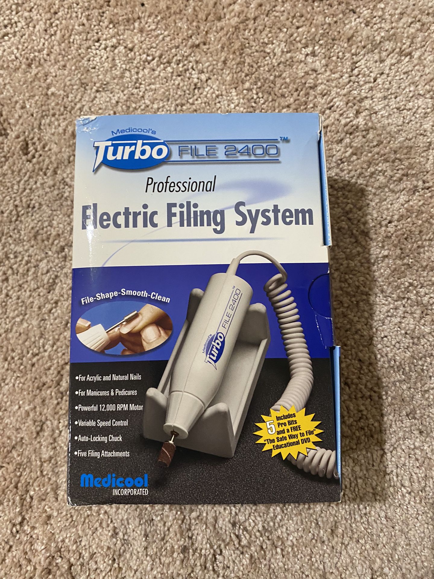 Electric Nail Filing System 