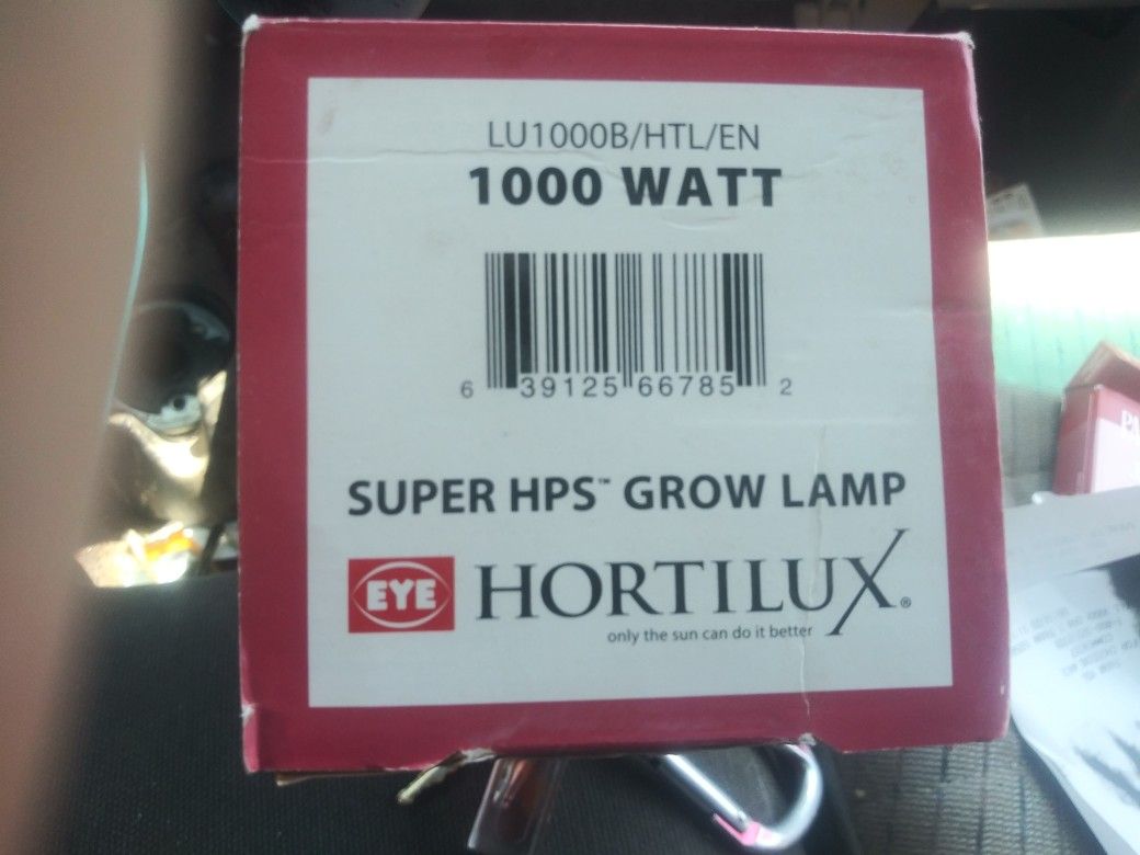Hortilux. 1000 watt Super HPS Grow Light 7available $45ea new in box