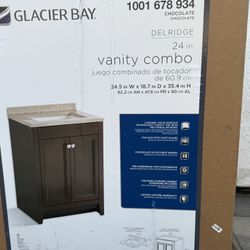 Vanity Combo Stone Included 24in 
