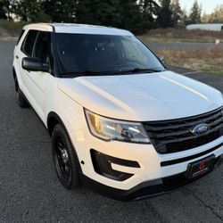 2018 FORD EXPLORER POLICE 