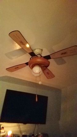 Ceiling fan, baseball ceiling fan