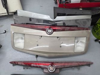 2003 to 2007 Cadillac CTS trunk panel with brake light