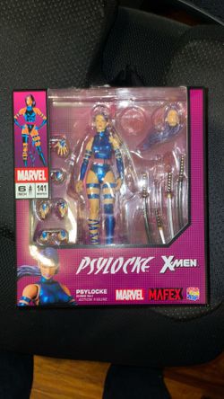 Mafex Psylocke complete (used)