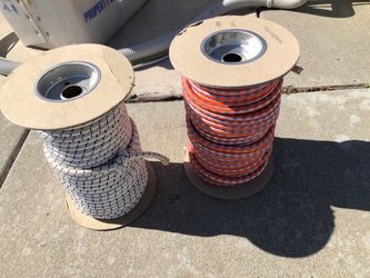 Two Spools of Braided Rope