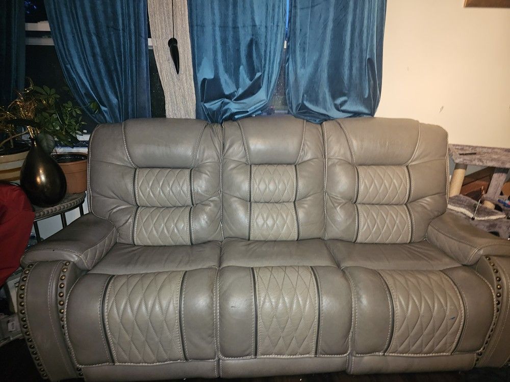 Recliner Sofa and Loveseat