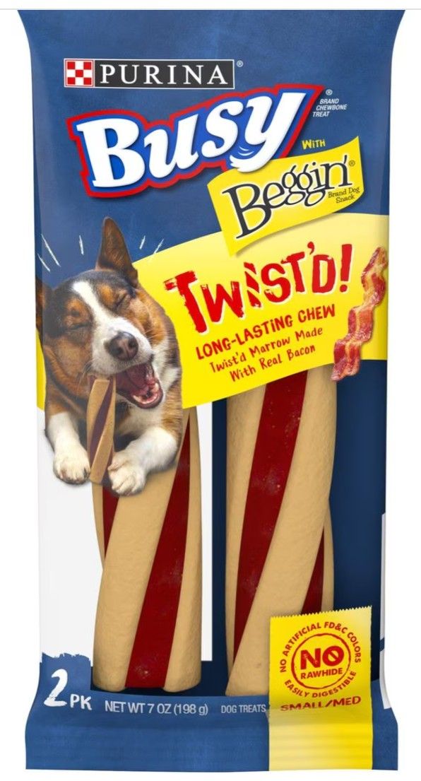 Dog Chew Bones: Purina Busy Beggin Twist'd 2 Pack +++